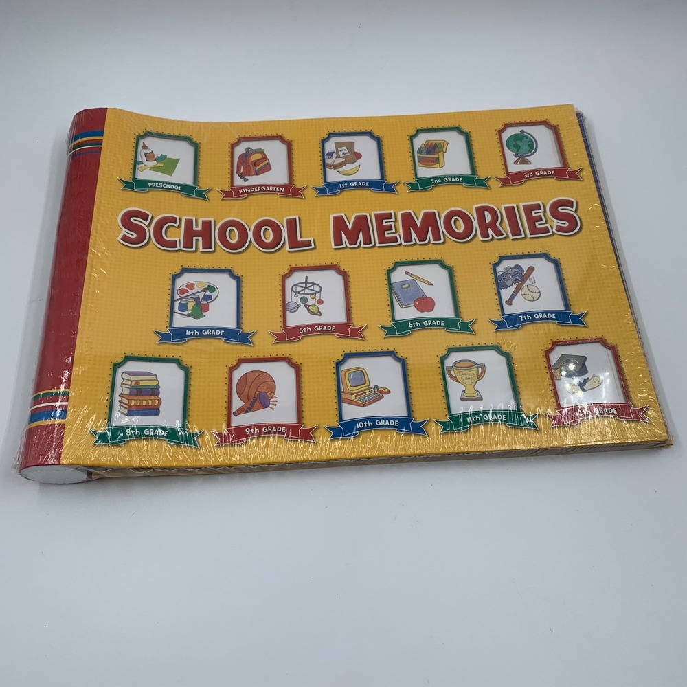 New Seasons School Memories Keeper Kids Yellow New Photo Album 179321-01